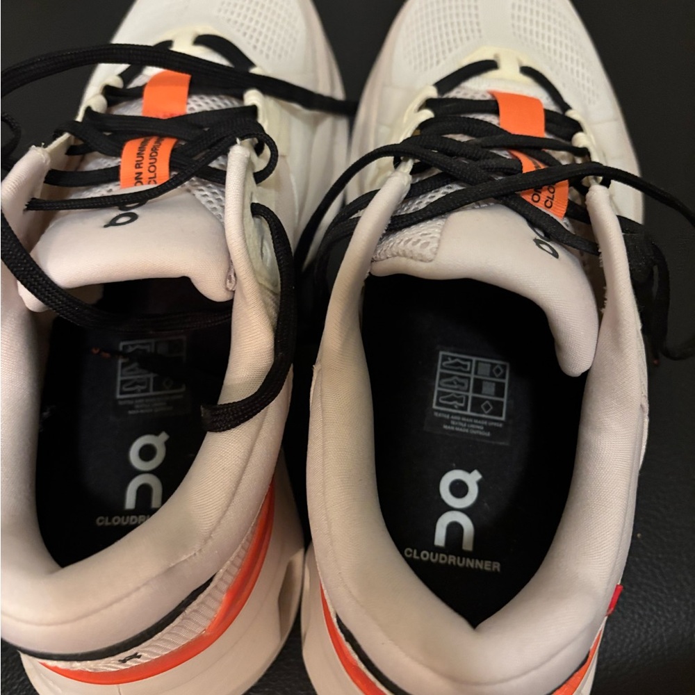 On Cloud, Cloud Runner Running Sneakers - White A… - image 6